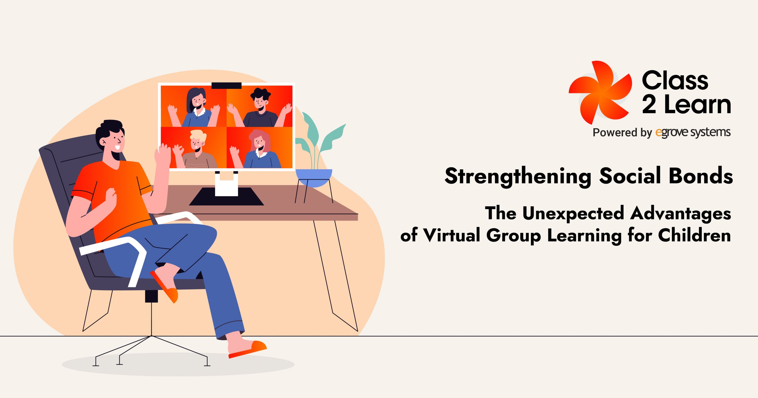 Advantages of virtual group learning for children